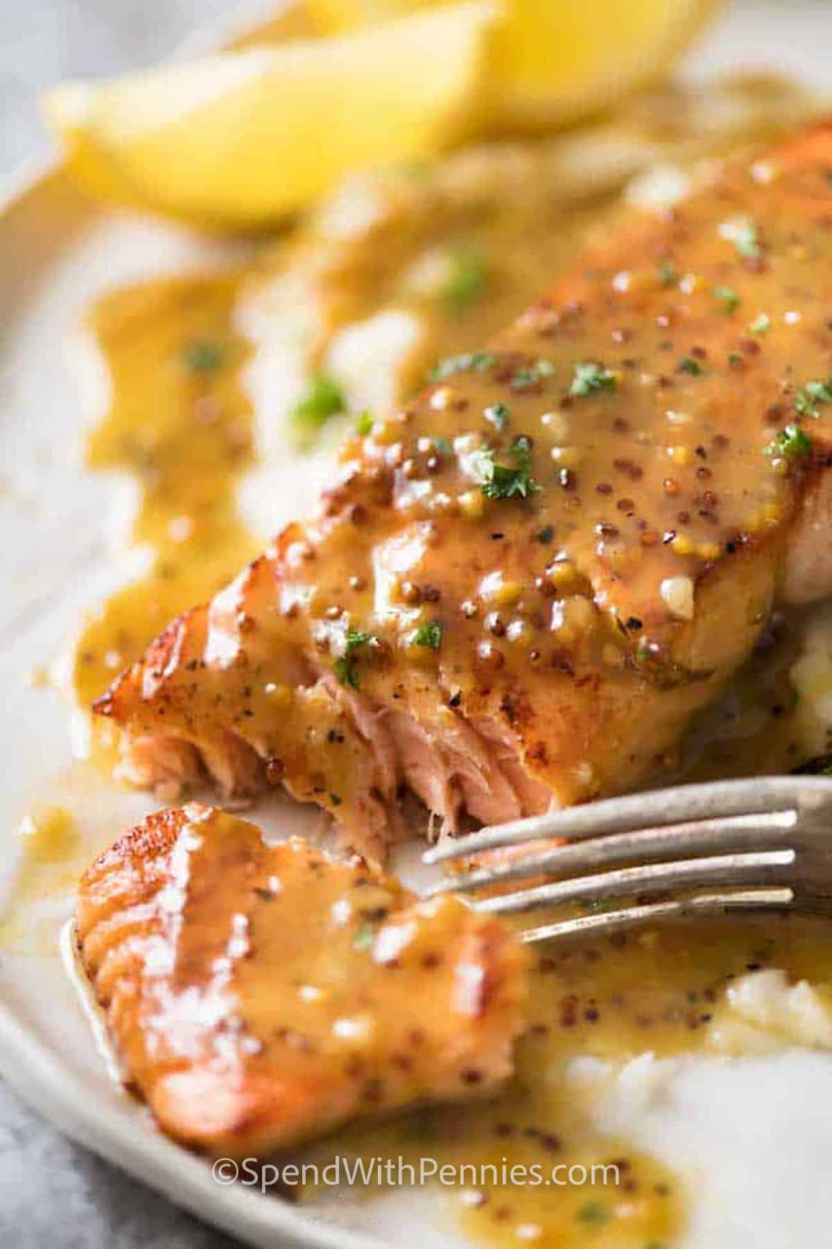 Quick Honey Mustard Salmon: Baked or Grilled in Under 30 Mins