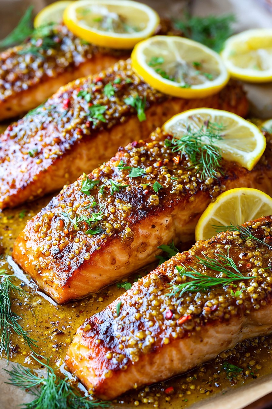 Sweet & Savory Honey Mustard Salmon: A Delicious Mustard Gateway